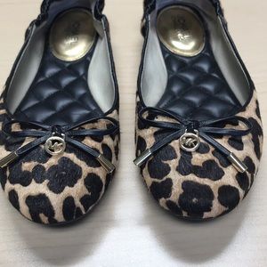 Michael Kors Cheetah flats